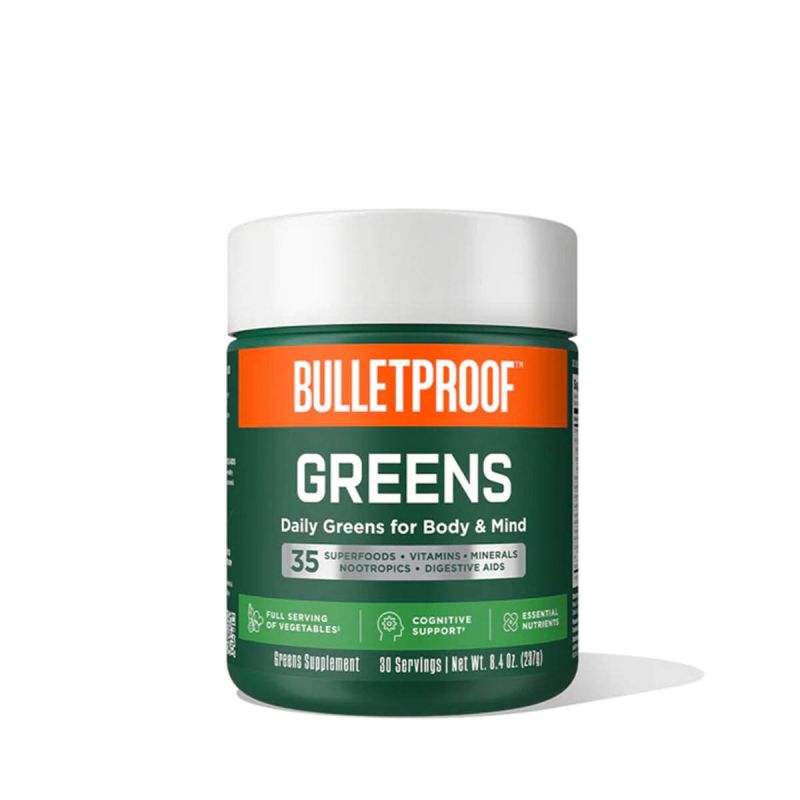 Bulletproof Greens Powder 237g - Front Jar