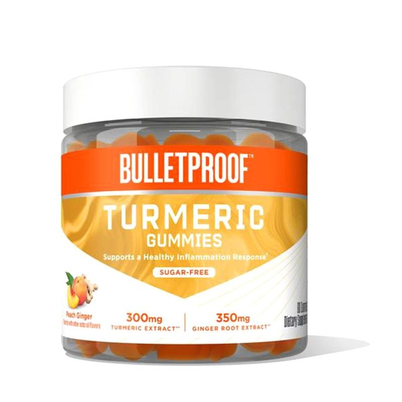 Bulletproof Turmeric Gummies  - Front Bottle