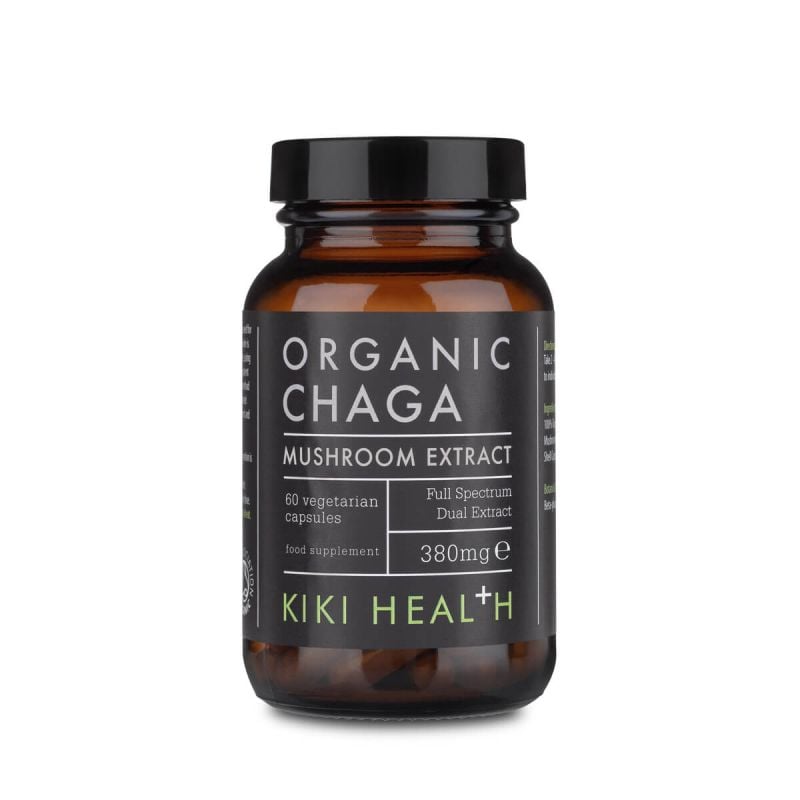 KIKI Health - Organic Chaga Mushroom Extract - B/B 1 Oct 2024