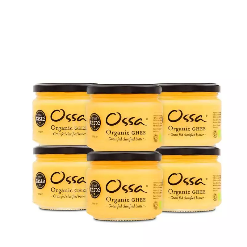 Ossa® - Organic Ghee 6 Pack 