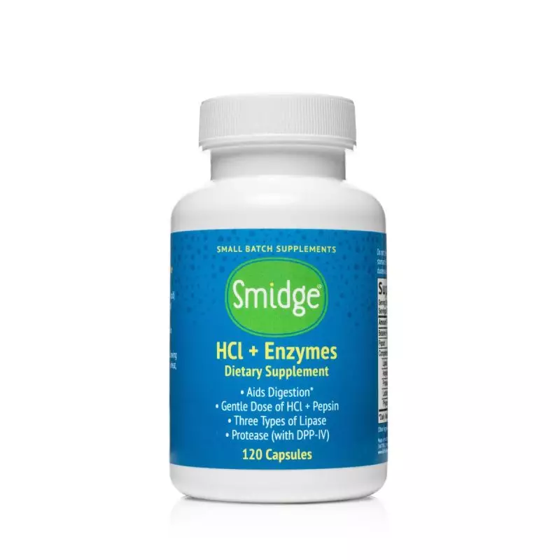 Smidge® HCl + Enzymes - B/B 1 Jun 2024