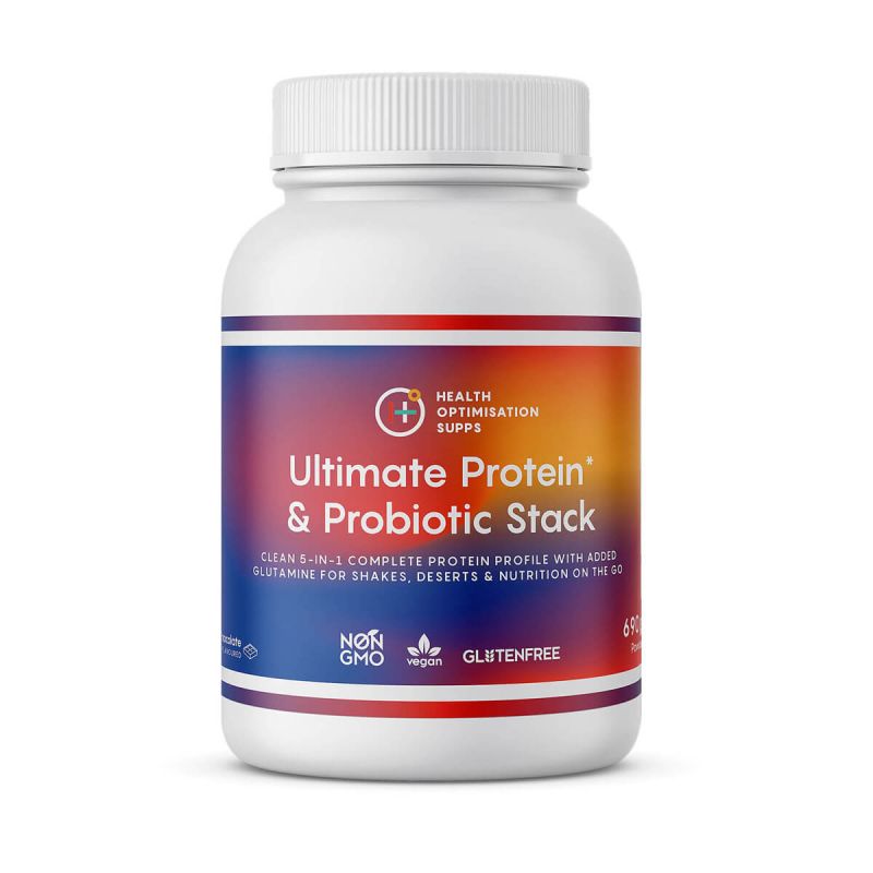 Health Optimisation Supplements - Ultimate Protein and Probiotic Stack
