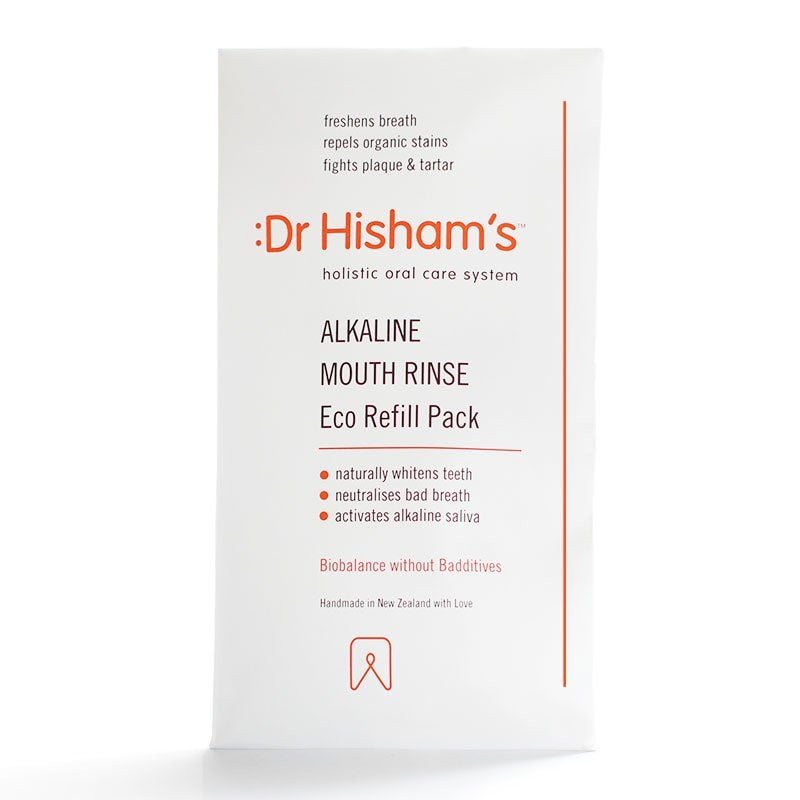 Dr Hisham's Alkaline Mouth Rinse: Eco Refill Pack  